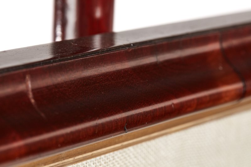 Quality Victorian Mahogany Pole Screen - Image 8